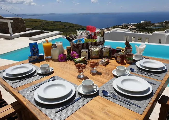 Villa Zeus- Amazing Aegean View With Private Pool